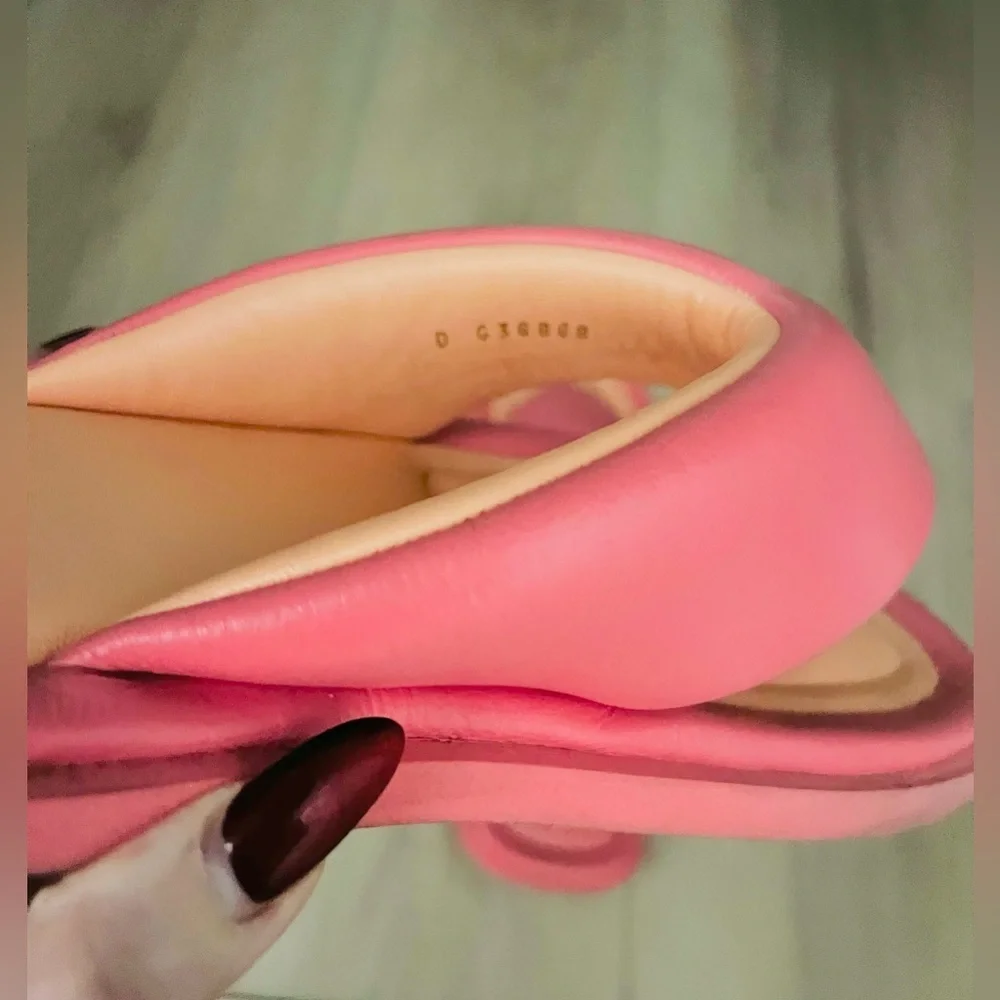 Chanel 22P Lambskin Pink Padded Pool Thong Flip-Flops Pillow Sandals Slides Shoe